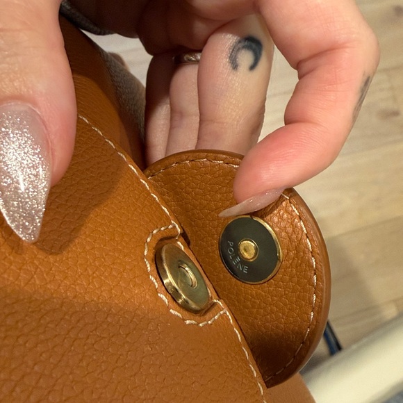 Polene Numero Un Brown Leather Backpack main image 6